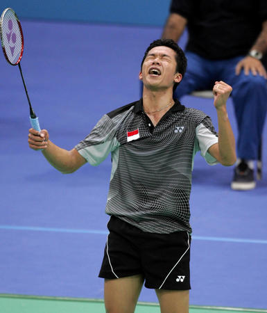 印尼羽毛球队绝地反击泰国羽毛球队，陶菲克惊艳世界