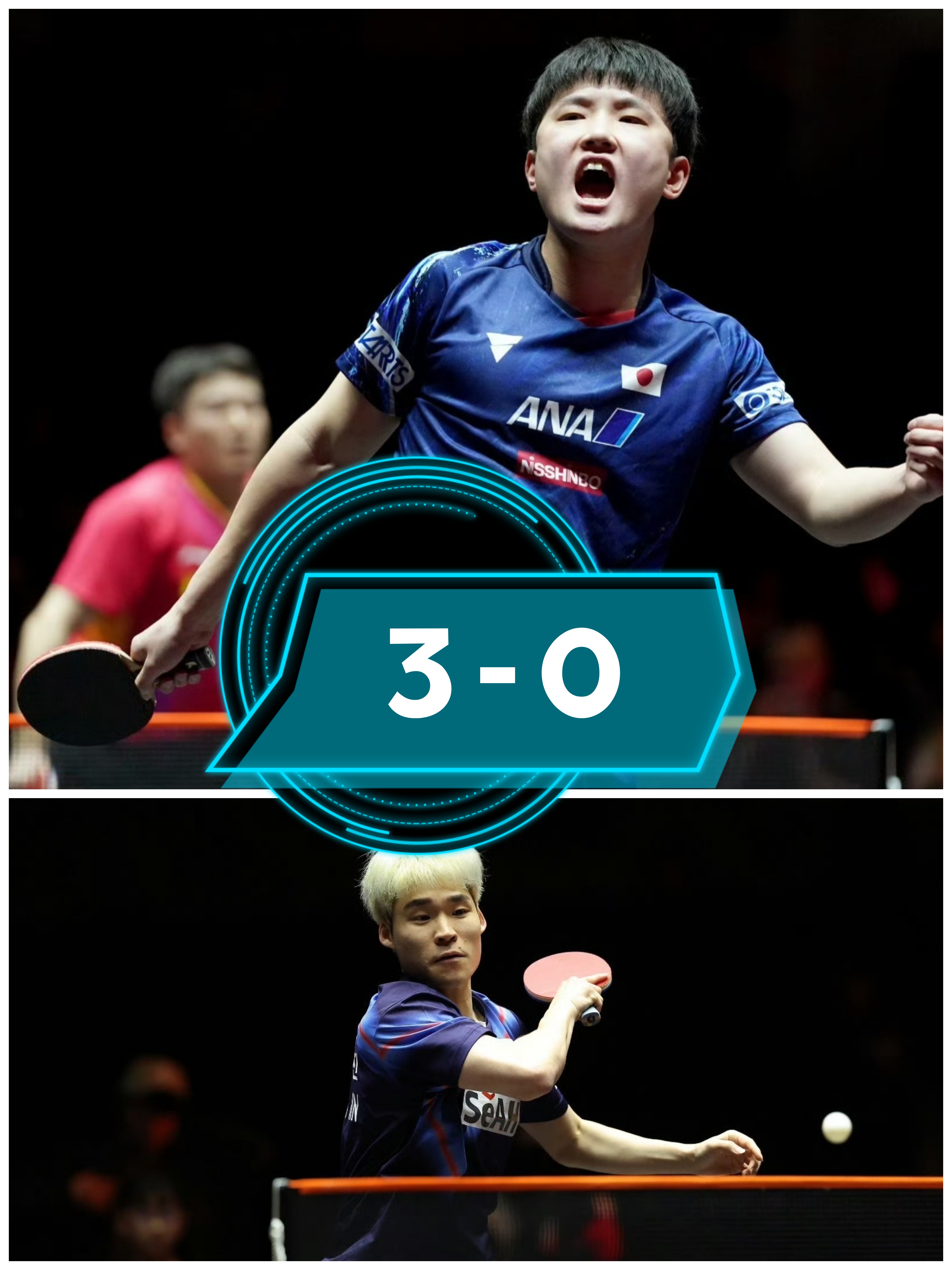 日本乒乓球队绝地反击波兰乒乓球队，张继科关键制胜